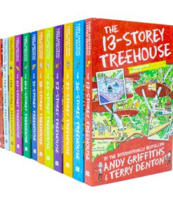 Andy Griffiths The Treehouse Collection 12 Books Set 156-Storey, 143-Storey, 130-Storey, 117-Storey, 104-Storey