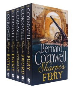 Bernard Cornwell Richard Sharpe Series Books 11 To 15 - Battle, Fury, Sword, Company, Enemy