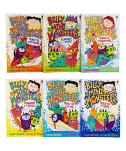 Billy and the Mini Monsters 6 Books Collection Set by Zanna Davidson SERIES 1 (Monsters go to School, on a Plane, In the Dark, Go to a Party! and More)