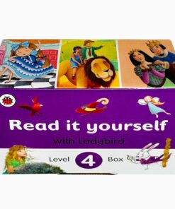 Ladybird Read it Yourself Tuck Box Level 4: 8 Books Box Set (Heidi, The Little Mermaid, Peter and the Wolf, Alice in Wonderland, Pinocchio, Snow White and the Seven Dwarfs, The Wizard of Oz & More)