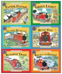 Little Red Train Benedict Blathwayt Collection 6 Books Set Faster Faster Green Light To The Rescue..