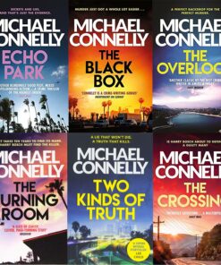 Michael Connelly Harry Bosch Series Collection 6 Books Set The Black Box, The Crossing, Echo Park, Two Kinds of Truth, The Burning Room, The Overlook