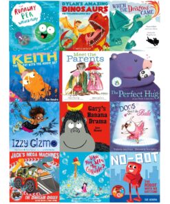 Preschool (Age 0-5) Children Early Reader Bedtime Stories Picture 12 Books Collection Set Series 1