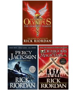 Rick Riordan Demigods 3 Books Collection Set (The Demigod Diaries [Hardcover], Percy Jackson: The Demigod Files & Demigods and Magicians)