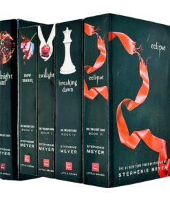 Stephenie Meyer Twilight Saga Collection 5 Books Set - Midnight Sun, Twilight, Breaking Dawn, Eclipse, New Moon