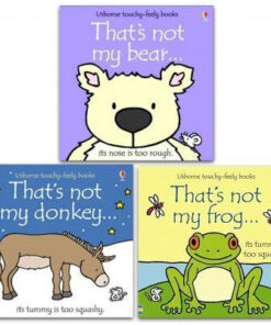 Usborne Thats Not My Animals Touchy Feely Series 3 Books Collection Set - Thats Not My Frog Thats Not My B..