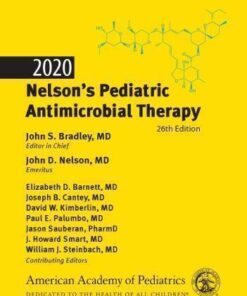 2020 Nelsons Pediatric Antimicrobial Therapy 26Th Edition
