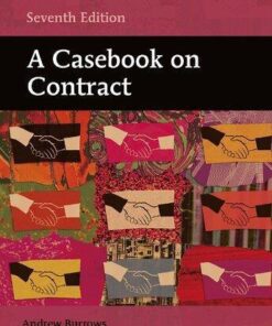 A Casebook On Contract 7Th Edition