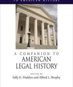 A Companion To American Legal History