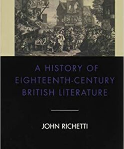 A History Of Eighteenth Century British Literature