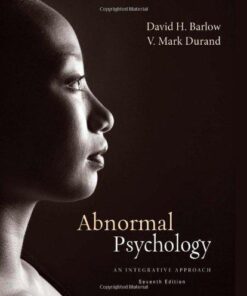 Abnormal Psychology An Integrative Approach 7Th Edition
