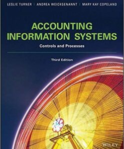 Accounting Information Systems The Processes And Controls 3Rd Edition