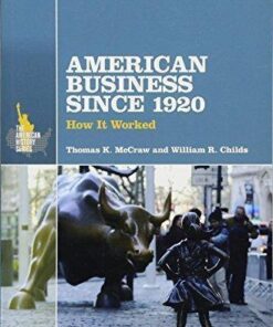 American Business Since 1920 How It Worked 3Rd Edition