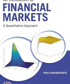An Introduction To Financial Markets A Quantitative Approach