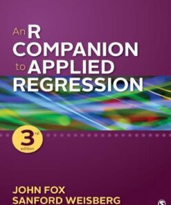 An R Companion To Applied Regression 3Rd Edition