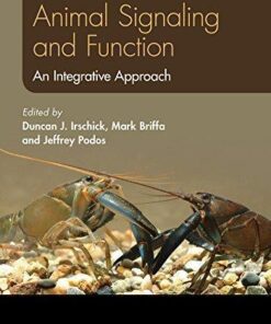 Animal Signaling And Function An Integrative Approach