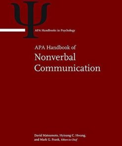 Apa Handbook Of Nonverbal Communication