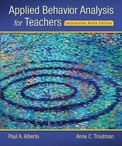 Applied Behavior Analysis For Teachers 9Th Edition