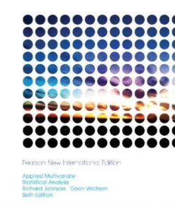 Applied Multivariate Statistical Analysis 6Th Edition