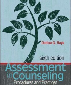 Assessment In Counseling Procedures And Practices 6Th Edition