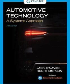Automotive Technology A Systems Approach 7Th Edition