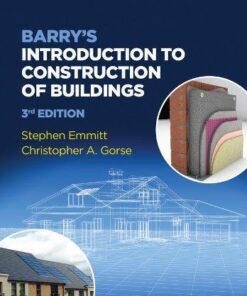 Barrys Introduction To Construction Of Buildings 3Rd Edition