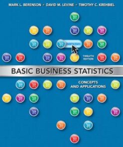 Basic Business Statistics Concepts And Applications 12Nd Edition