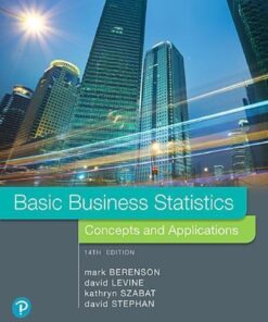 Basic Business Statistics Concepts And Applications 14Th Edition