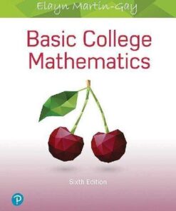 Basic College Mathematics 6Th Edition Whats New In Developmental Math