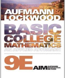 Basic College Mathematics An Applied Approach 9Th Edition