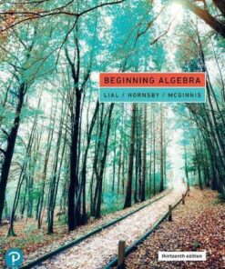 Beginning Algebra 13Th Edition