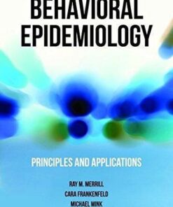 Behavioral Epidemiology Principles And Applications