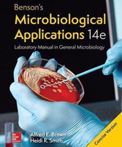 Bensons Microbiological Applications Laboratory Manual 14Th Edition