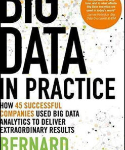 Big Data In Practice How 45 Successful Companies Used Big Data Analytics To Deliver Extraordinary Results