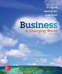 Business A Changing World 10Th Edition