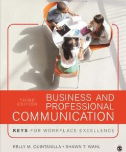 Business And Professional Communication 3Rd Edition