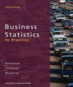 Business Statistics In Practice 6Th Edition