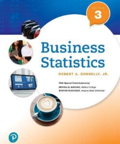 Business Statistics Robert Donnelly Jr