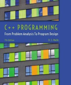 C Programming From Problem Analysis To Program Design 7Th Edition