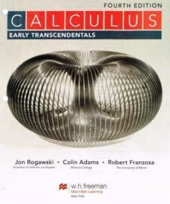 Calculus Early Transcendentals 4Th Edition