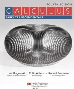 Calculus Early Transcendentals 4Th Edition Rogawski
