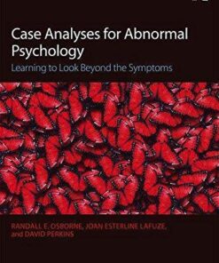Case Analyses For Abnormal Psychology Learning To Look Beyond The Symptoms