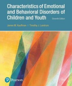 Characteristics Of Emotional And Behavioral Disorders Of Children And Youth 11Th Edition