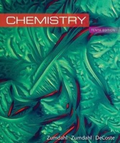 Chemistry 10th Edition by Steven S. Zumdahl