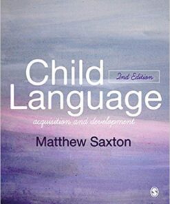 Child Language Acquisition And Development 2Nd Edition