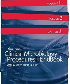 Clinical Microbiology Procedures Handbook 3 Volume Set 4Th Edition