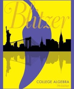 College Algebra 7Th Edition 1