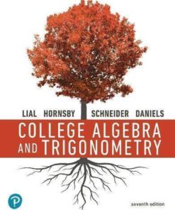 College Algebra And Trigonometry 7th Edition