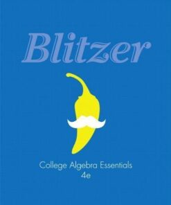 College Algebra Essentials 4Th Edition