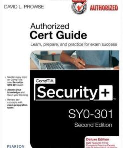 Comptia Security Sy0 301 Authorized Cert Guide Deluxe 2Nd Edition
